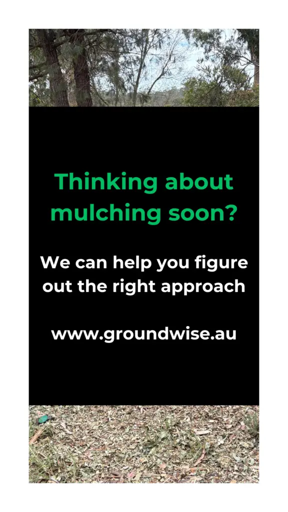 Groundwise - Figuring out how to mulch
